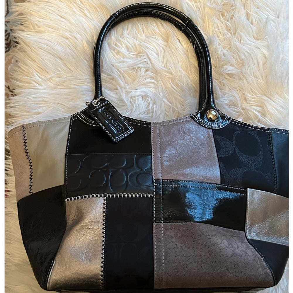 Coach Bleeker Legacy Patchwork Handbag - image 4